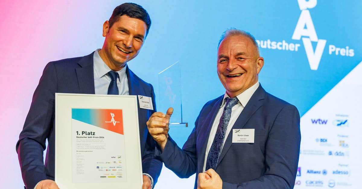 Foto: Deutscher bAV-Preis